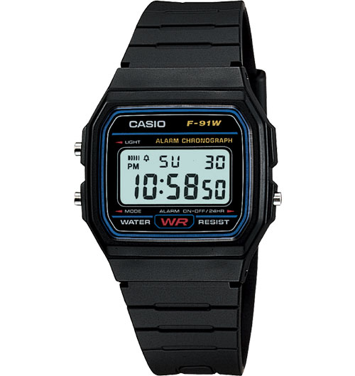 F91W watch from Casio